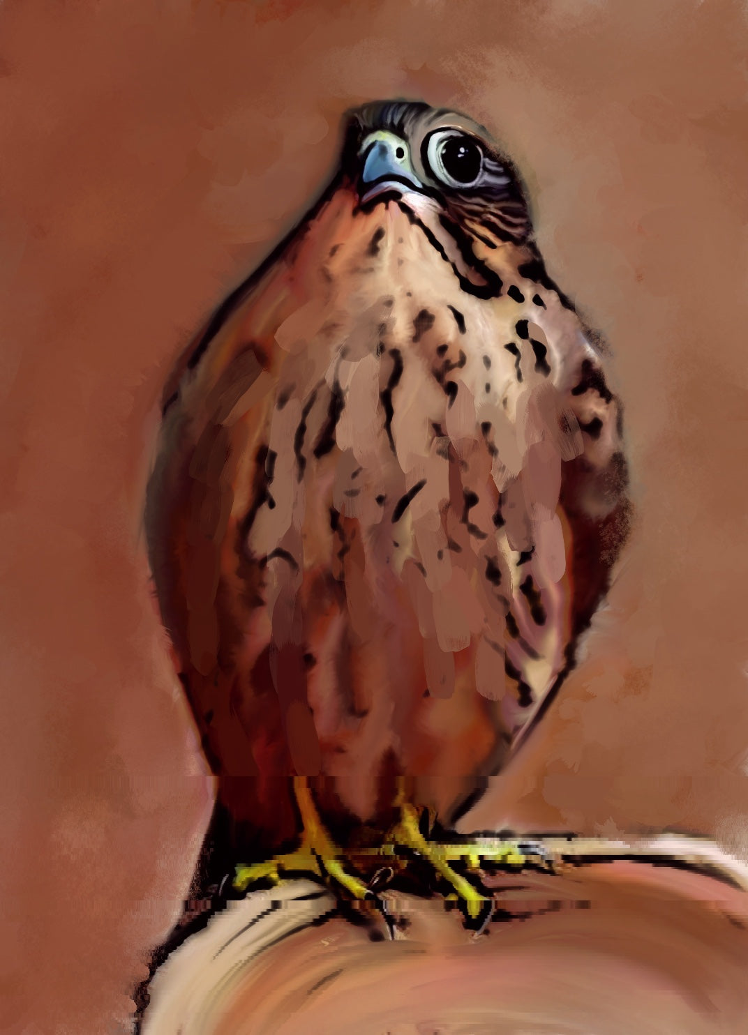 Second Bird Canvas Benefitting Stormy Oaks Nature Conservancy